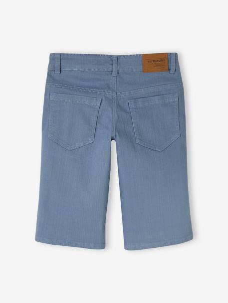 Jungen Shorts Oeko-Tex, Bundweite verstellbar beige+blau gestreift+graublau+grün+hellgelb+koralle+nachtblau+olivgrün 15