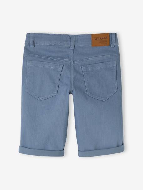 Jungen Shorts Oeko-Tex, Bundweite verstellbar beige+blau gestreift+graublau+grün+hellgelb+koralle+nachtblau+olivgrün 16