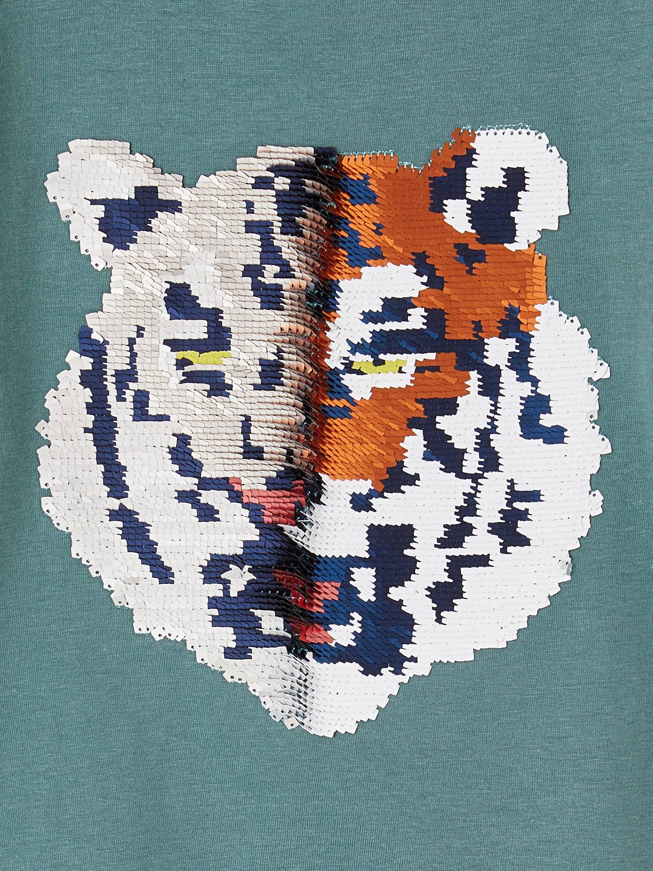 Thumbnail - Jungen T-Shirt mit Wende-Pailletten