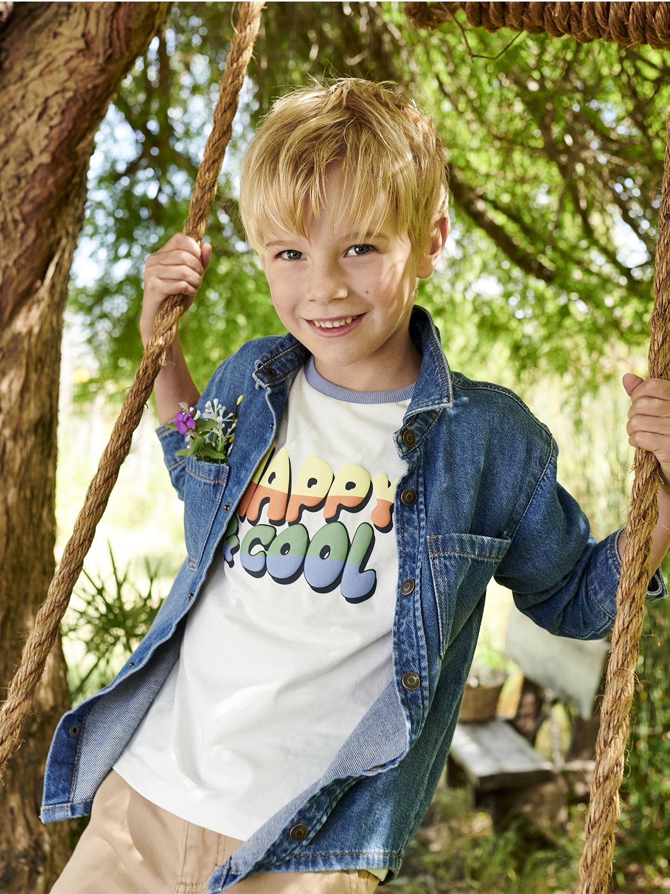Thumbnail - Jungen Jeanshemd