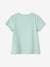 Mädchen T-Shirt, Message-Print BASIC Oeko-Tex - bonbon rosa+erdbeer+himmelblau+koralle+marine+rot+tannengrün+vanille - 8