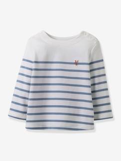 Babymode-Shirts & Rollkragenpullover-Baby Ringelshirt CYRILLUS, Bio-Baumwolle