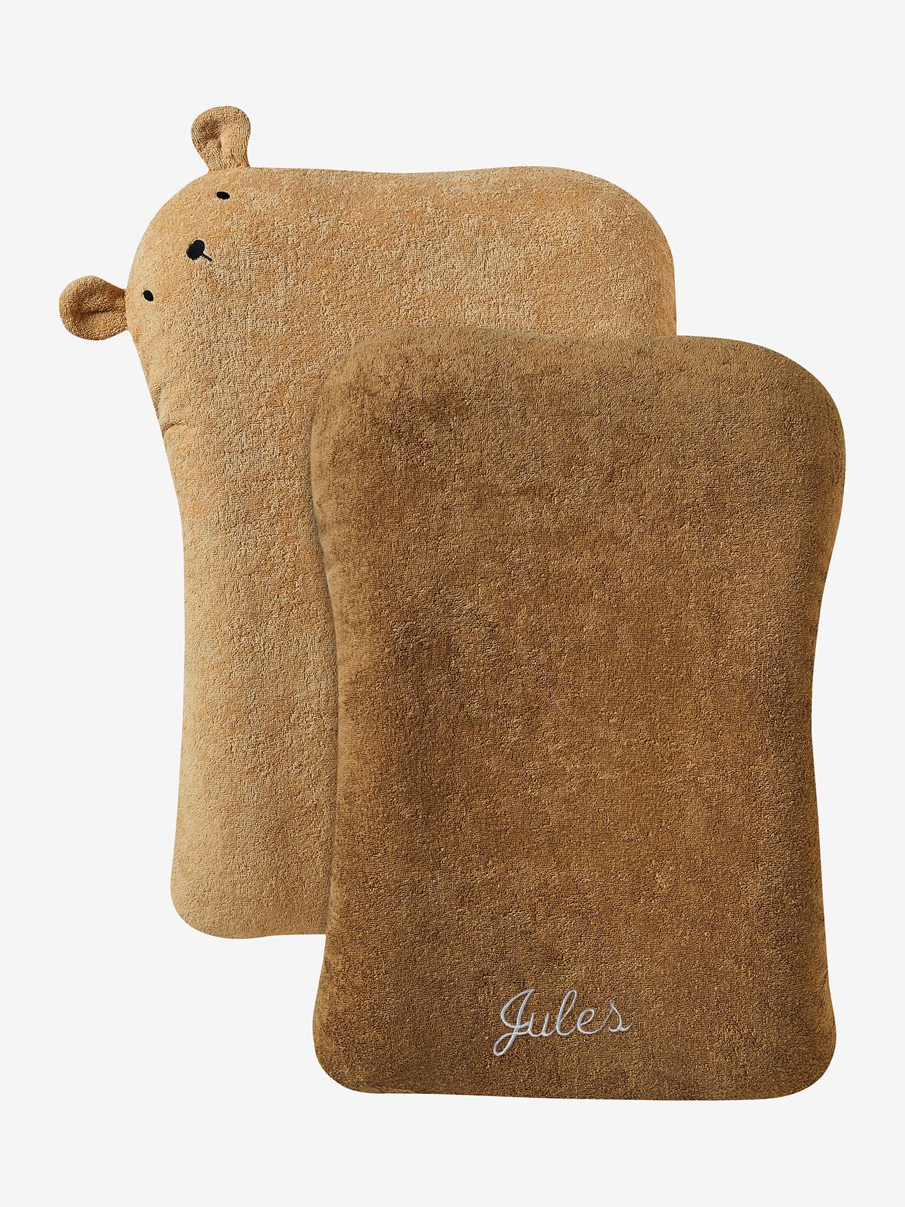 Vertbaudet 2Er-Set Bezüge Für Baby Wickelauflage Karamell Bär Einheitsgröße