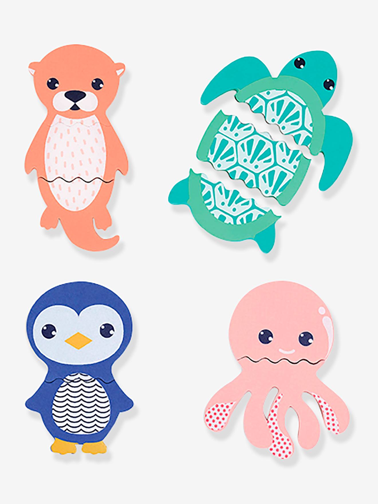 Thumbnail - Baby Bade-Puzzles mit Meerestieren OZEAN LUDI