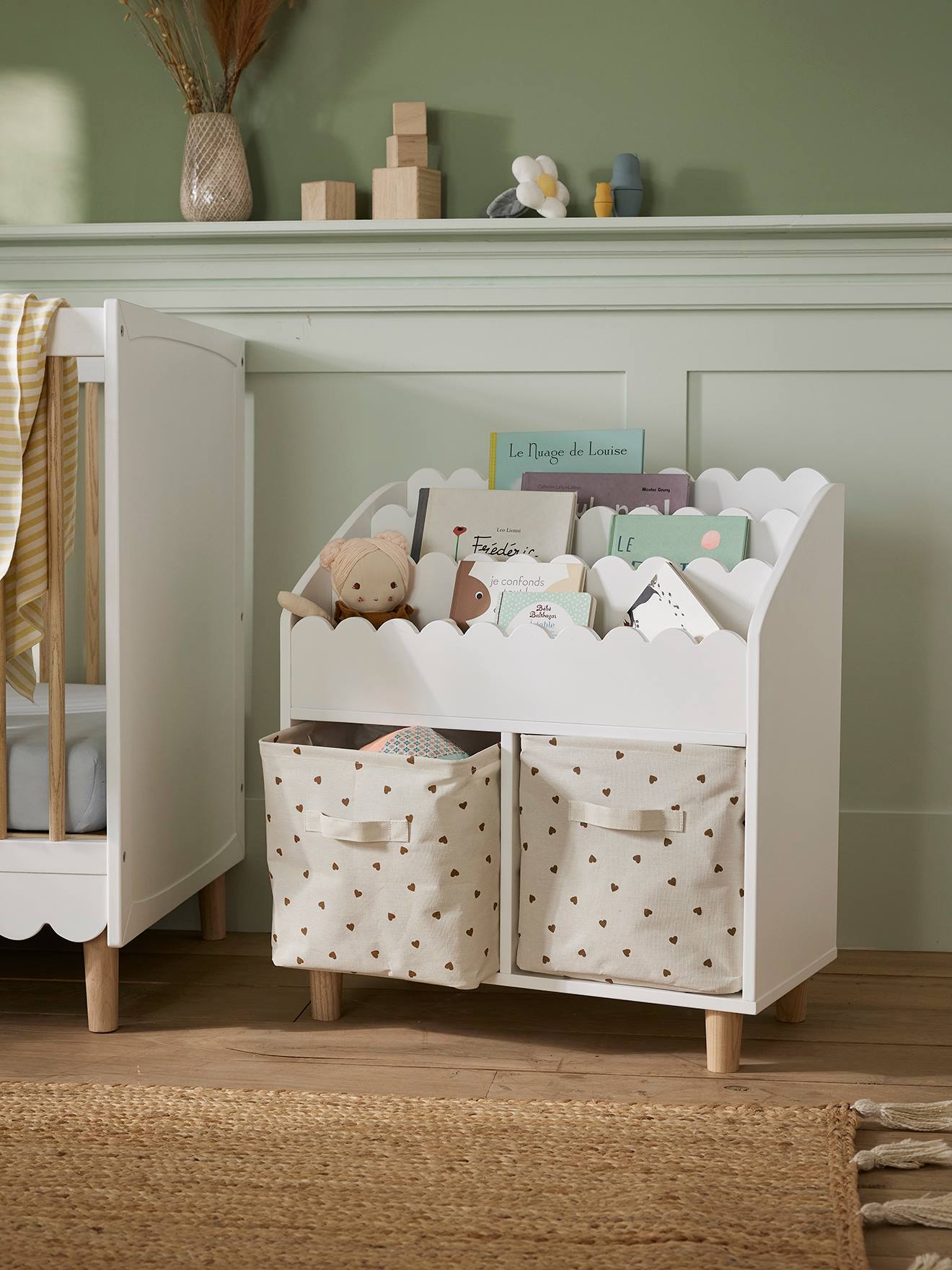2er-Pack Kinderzimmer Aufbewahrungsboxen BASIC