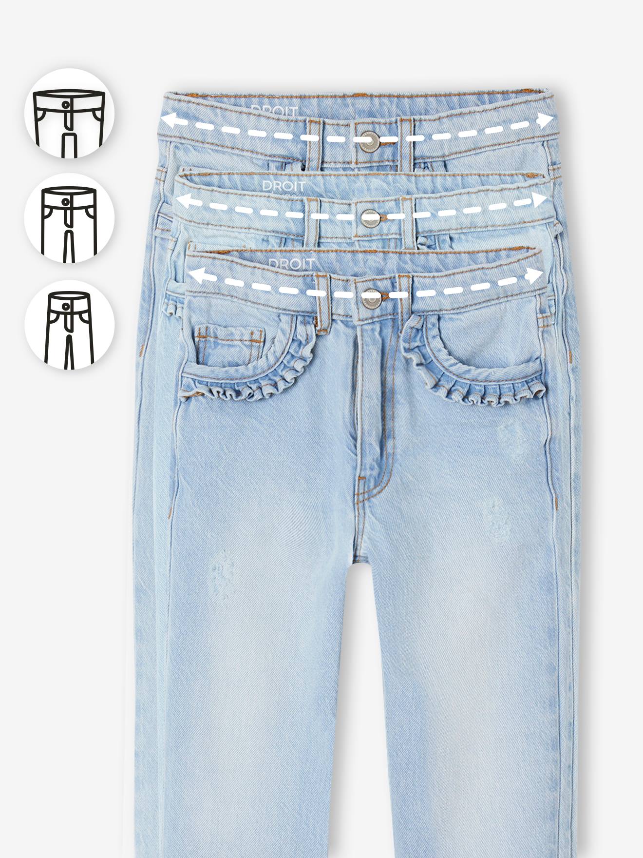 Thumbnail - Gerade Mädchen Jeans