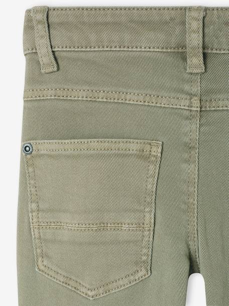 Jungen Slim-Fit-Hose, Hüftweite SLIM - beige+blau+graugrün+hellblau+khaki+schokolade - 17