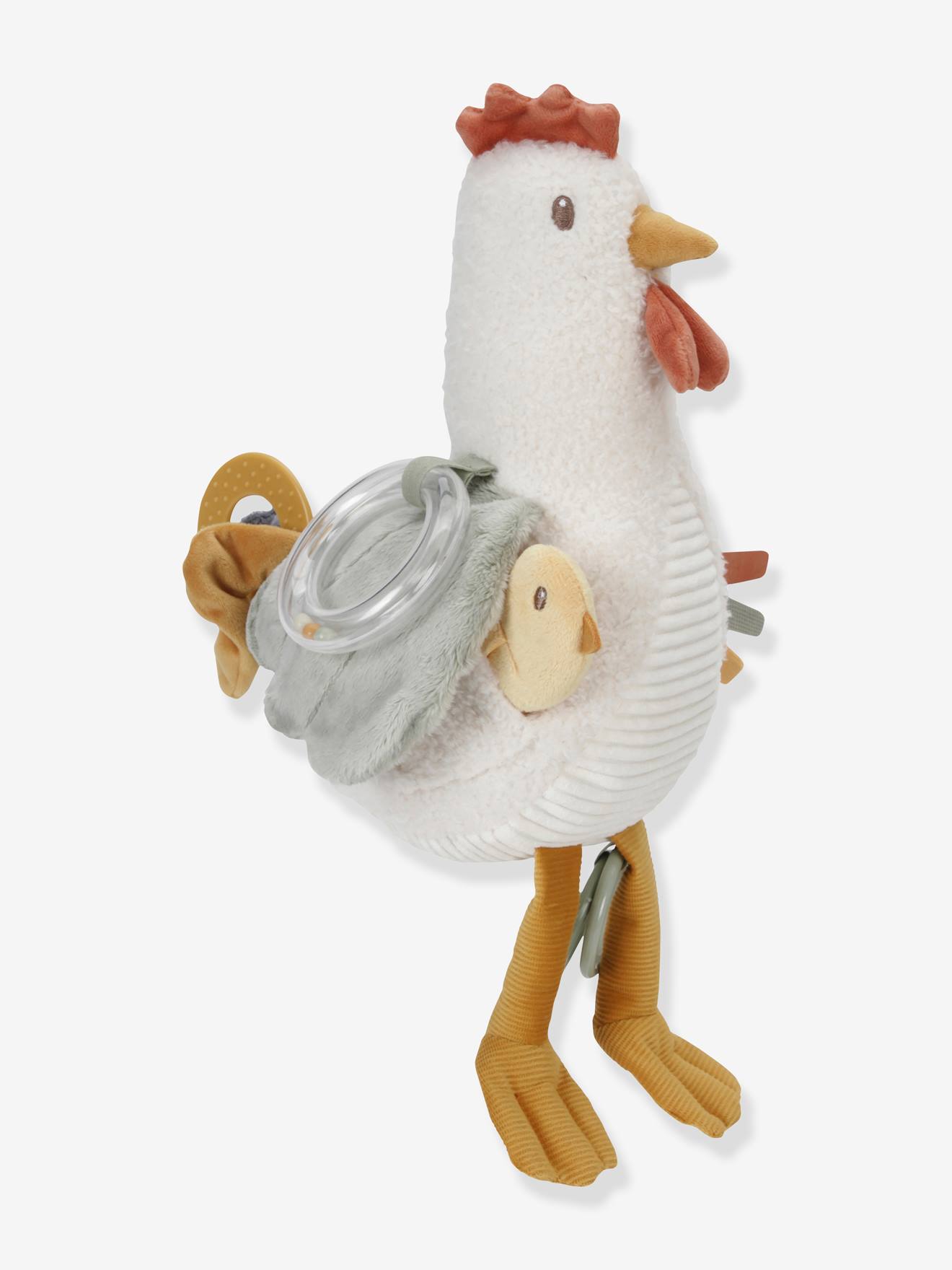 Baby Activity-Stofftier Huhn Little Farm LITTLE DUTCH