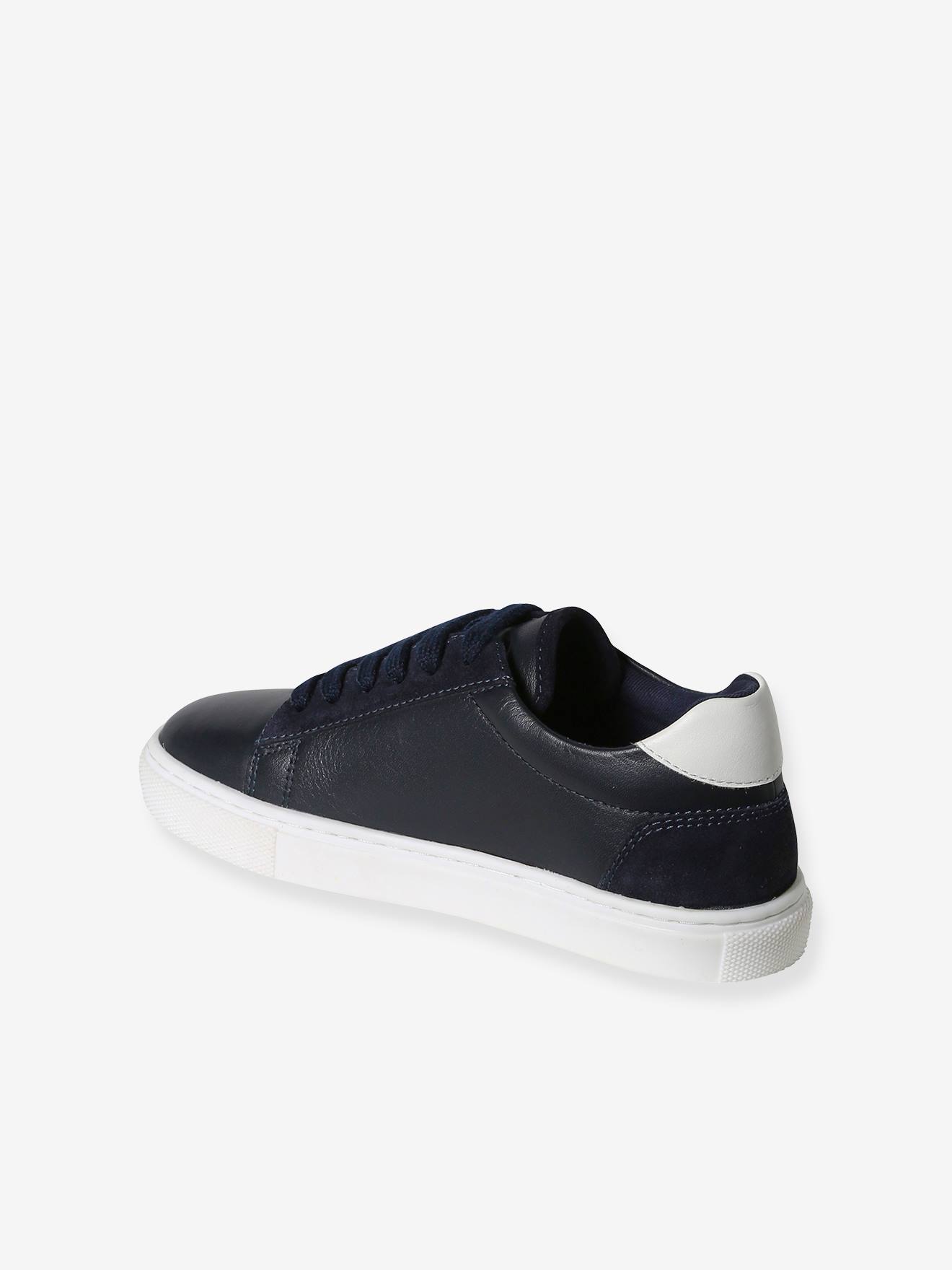 Thumbnail - Kinder Leder-Sneakers mit Lochmuster