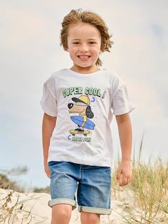 Jungenkleidung-Jungen T-Shirt mit Recycling-Baumwolle