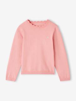 Maedchenkleidung-Pullover, Strickjacken & Sweatshirts-Personalisierbarer Mädchen Pullover BASIC Oeko-Tex