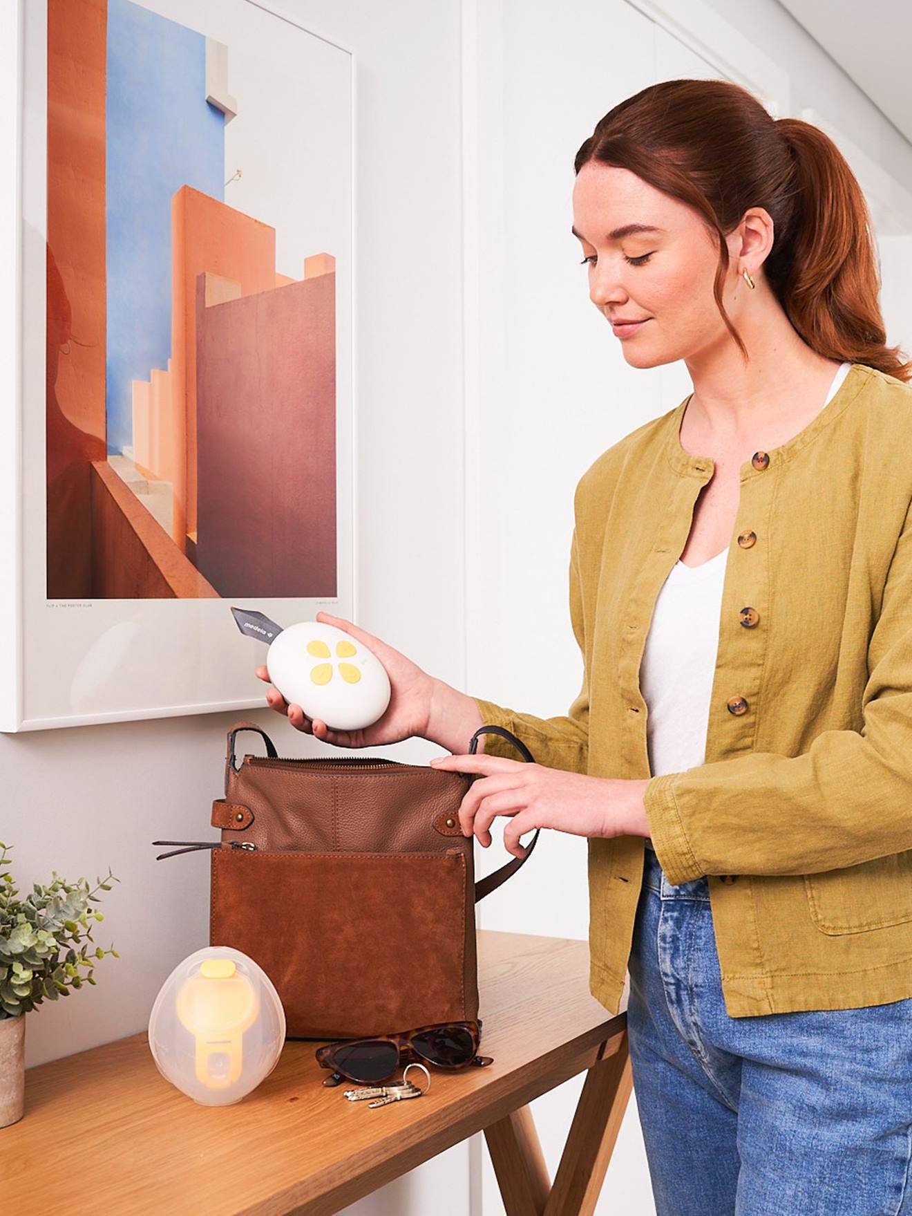 Thumbnail - Elektrische Milchpumpe Solo Hands Free MEDELA