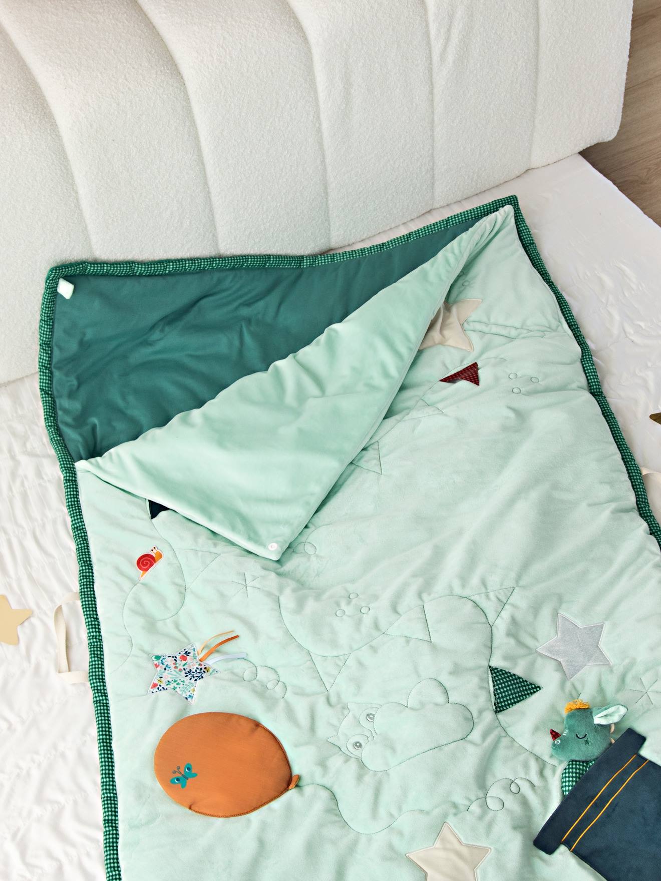 Thumbnail - Baby 2-in-1-Activity-Decke & Schlafsack Lilliputiens