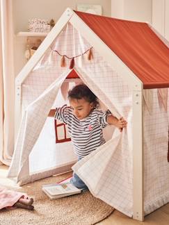 Spielzeug-Spielzeug für draußen-Kinder Spielzelt, Spielhaus aus Stoff/Holz FSC®