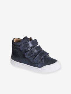 Kinderschuhe-Babyschuhe-Mädchen High Sneakers, Anziehtrick