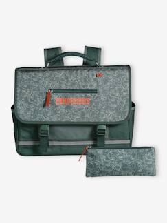 Jungenkleidung-Accessoires-Jungen-Set: Schultasche & Federmappe DINOS