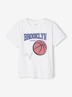 Jungen T-Shirt mit Basketball-Print -  - [numero-image]