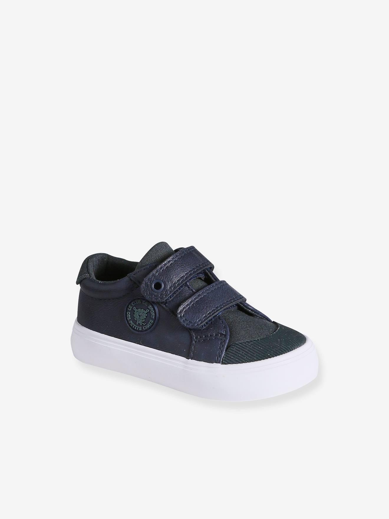 Jungen Baby Klett-Sneakers