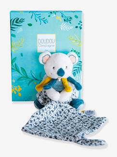 Spielzeug-Baby-Kuscheltiere & Stofftiere-Plüsch-Koala Yoca mit Schmusetuch 15 cm DOUDOU ET COMPAGNIE