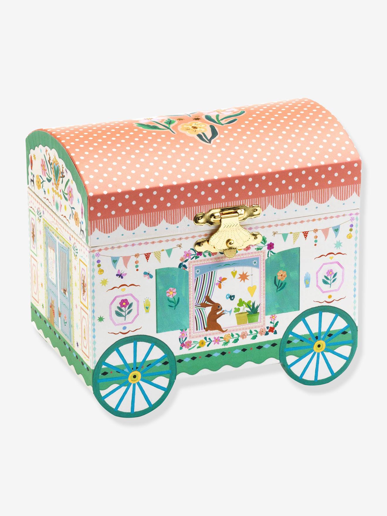 Thumbnail - Kinder Spieldose Magischer Planwagen DJECO