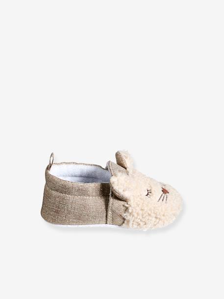 Weiche Mädchen Baby Schuhe in Tierform braun 3