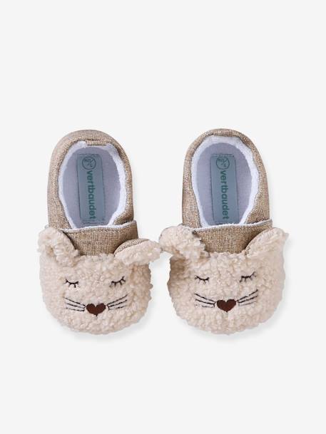 Weiche Mädchen Baby Schuhe in Tierform braun 2