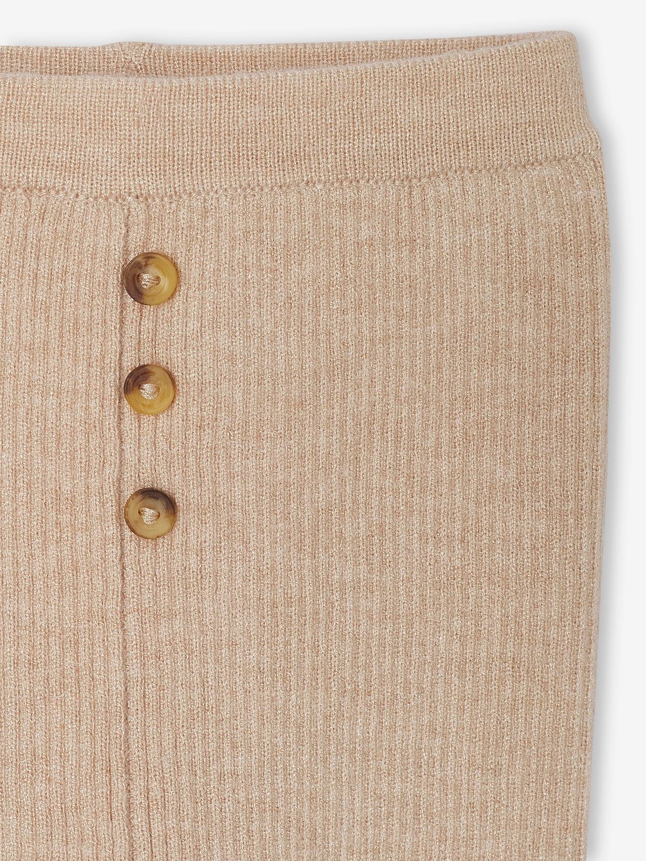 Thumbnail - Mitwachsende Baby Strickleggings