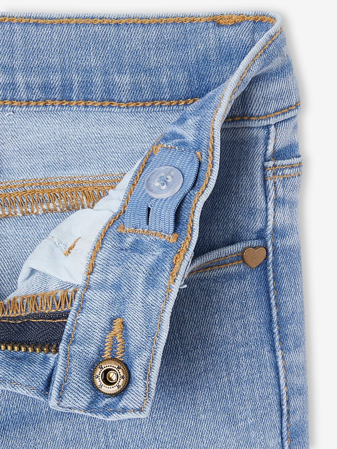 Thumbnail - Mädchen Skinny-Jeans BASIC helles