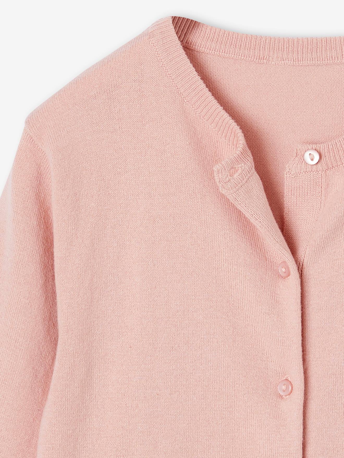 Thumbnail - Mädchen Strickjacke BASICS blush