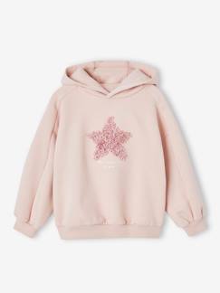 Maedchenkleidung-Pullover, Strickjacken & Sweatshirts-Mädchen Kapuzensweatshirt mit Print