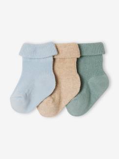 3er-Pack unifarbene Baby Socken  [numero-image]