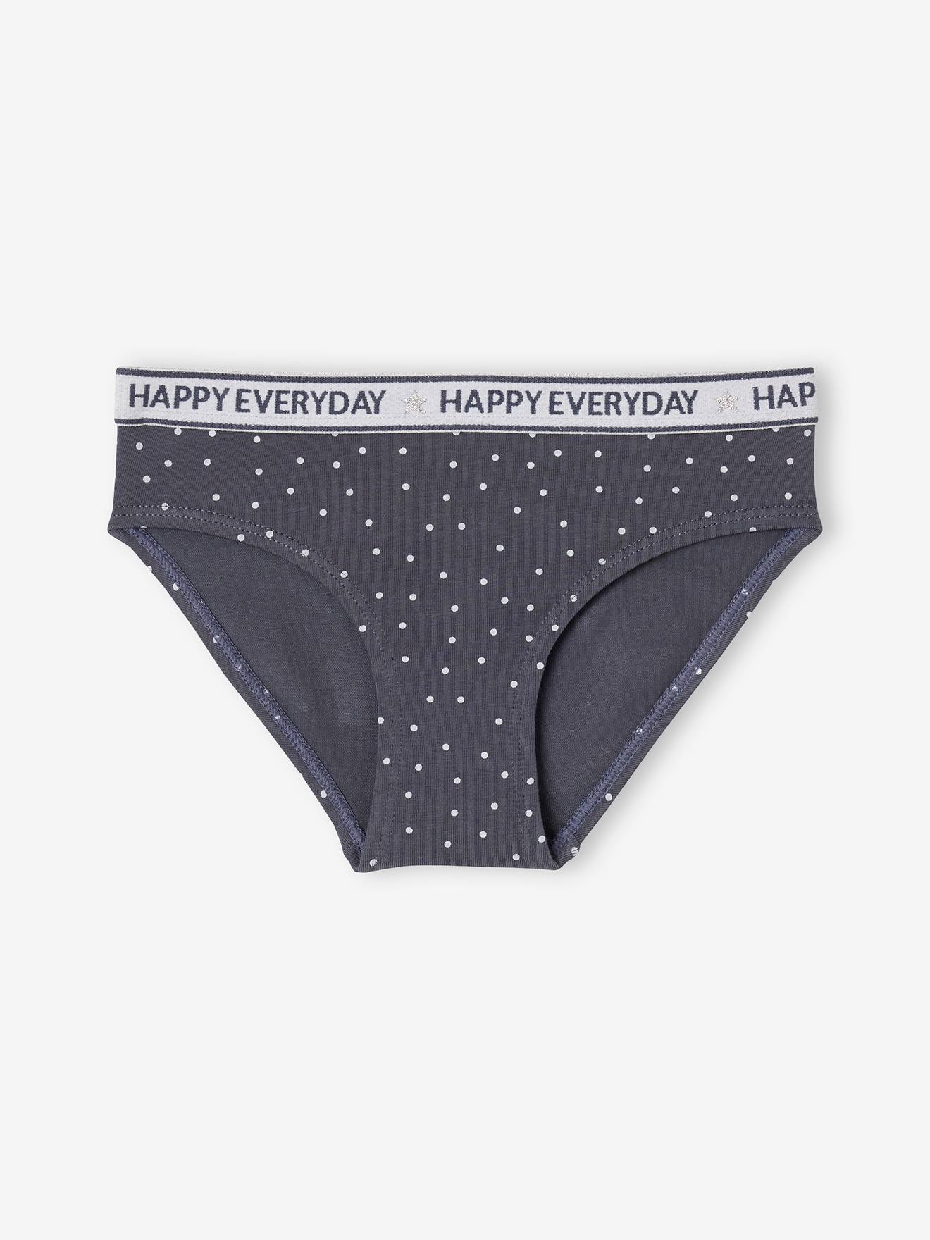 Thumbnail - 5er-Pack Mädchen Slips HAPPY EVERYDAY