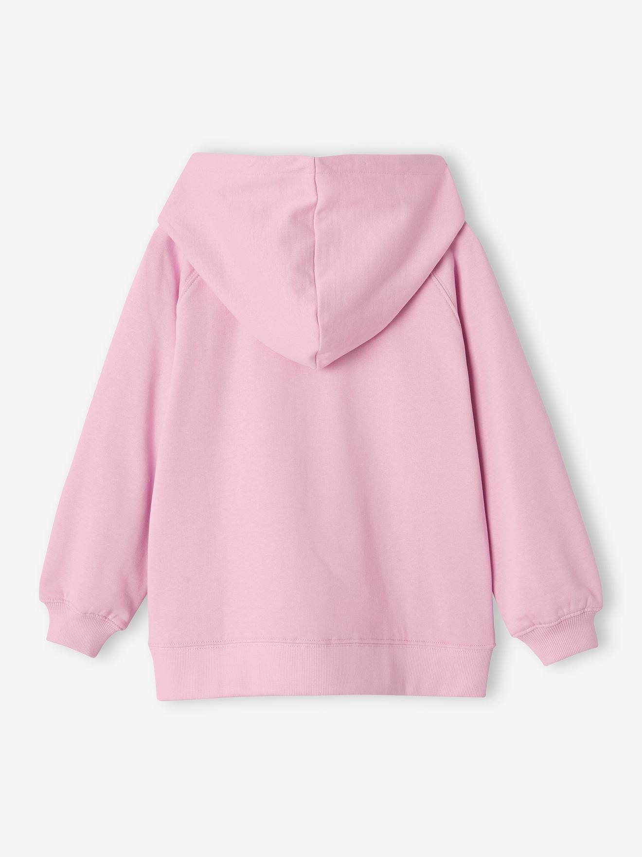 Thumbnail - Langes Mädchen Kapuzensweatshirt