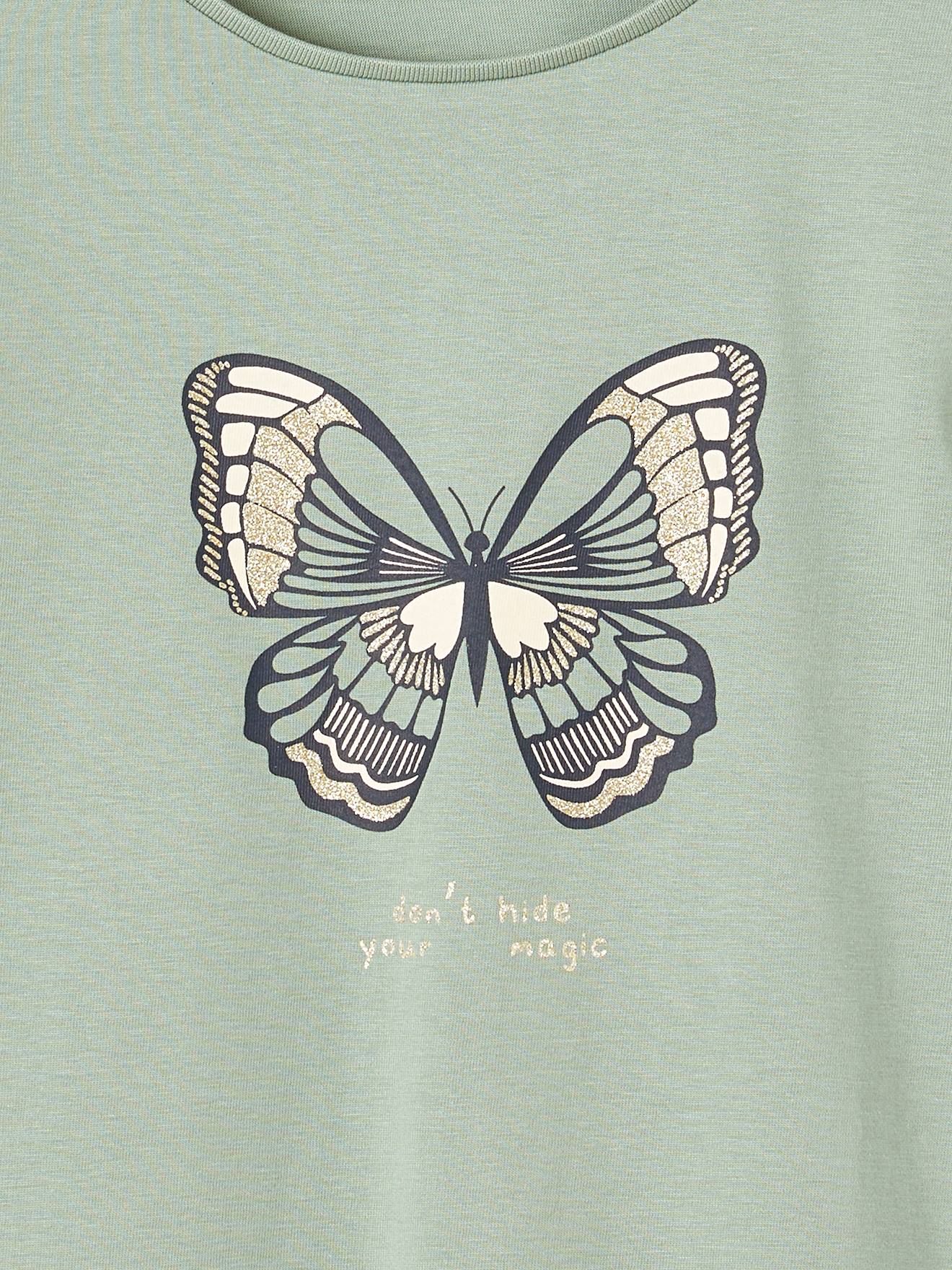 Thumbnail - Mädchen Shirt mit Messageprint BASIC