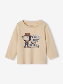 Babymode-Shirts & Rollkragenpullover-Jungen Baby Shirt COOL BOY aus Bio-Baumwolle