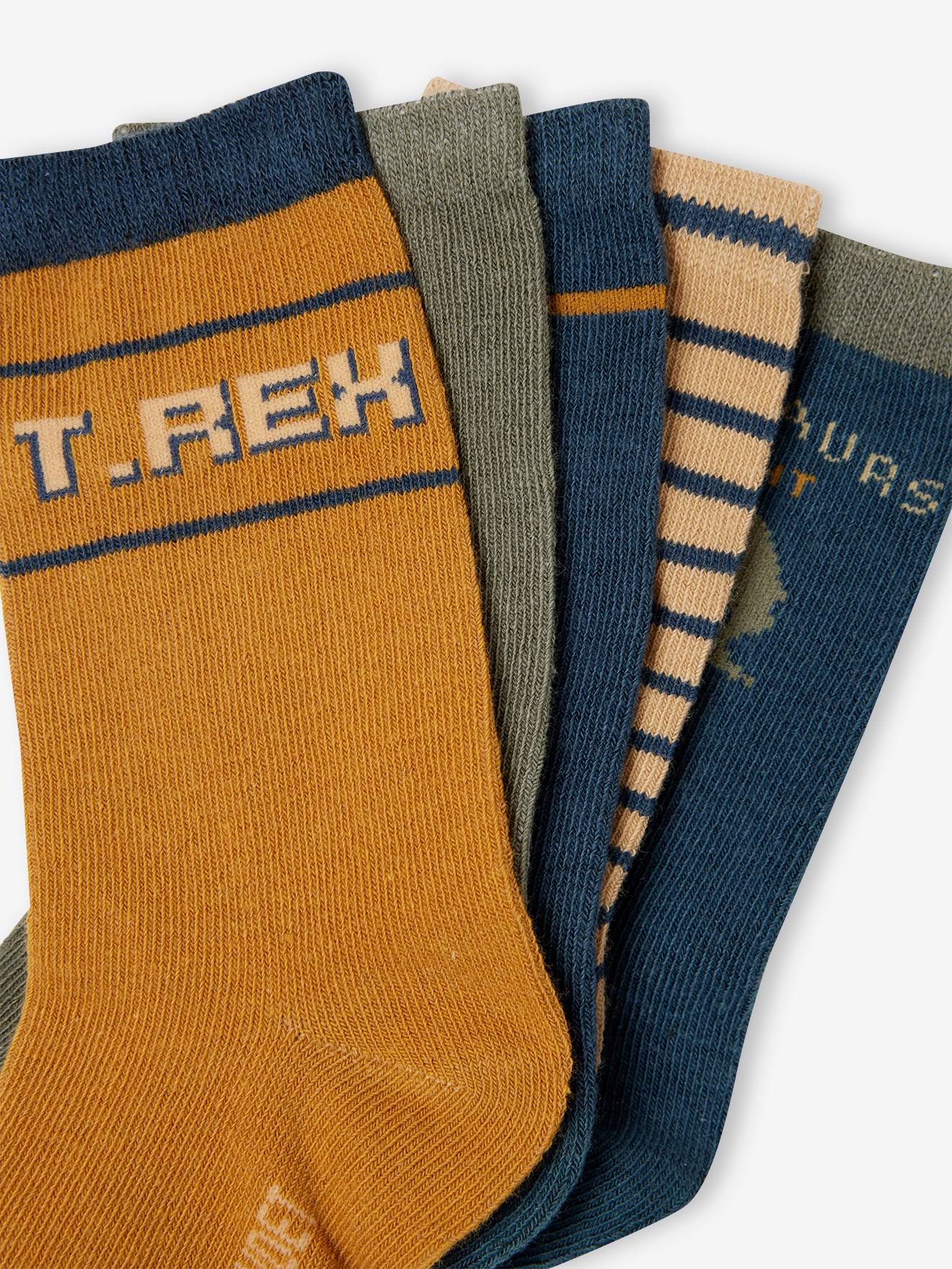 Thumbnail - 5er-Pack Jungen Dino-Socken