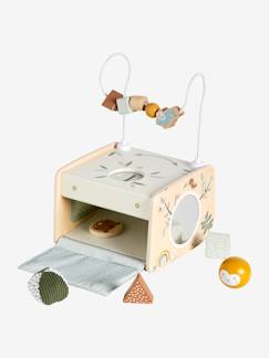 Spielzeug-Baby-Tasten & Greifen-Baby Activity-Box aus Holz FSC®