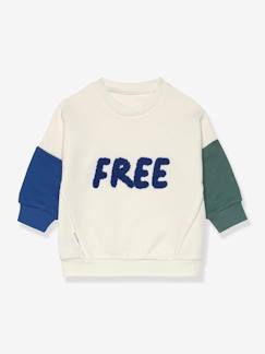 Jungenkleidung-Kinder Sweatshirt Little Gang Free LÄSSIG