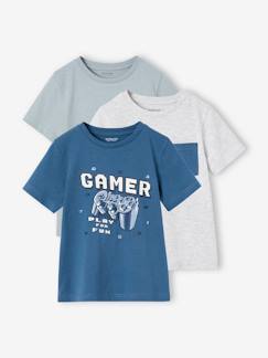 3er-Pack Jungen T-Shirts mit Rundhals Basic  [numero-image]