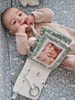 Spielzeug-Baby-Kuscheltiere & Stofftiere-Baby Fotobuch WALDSPAZIERGANG