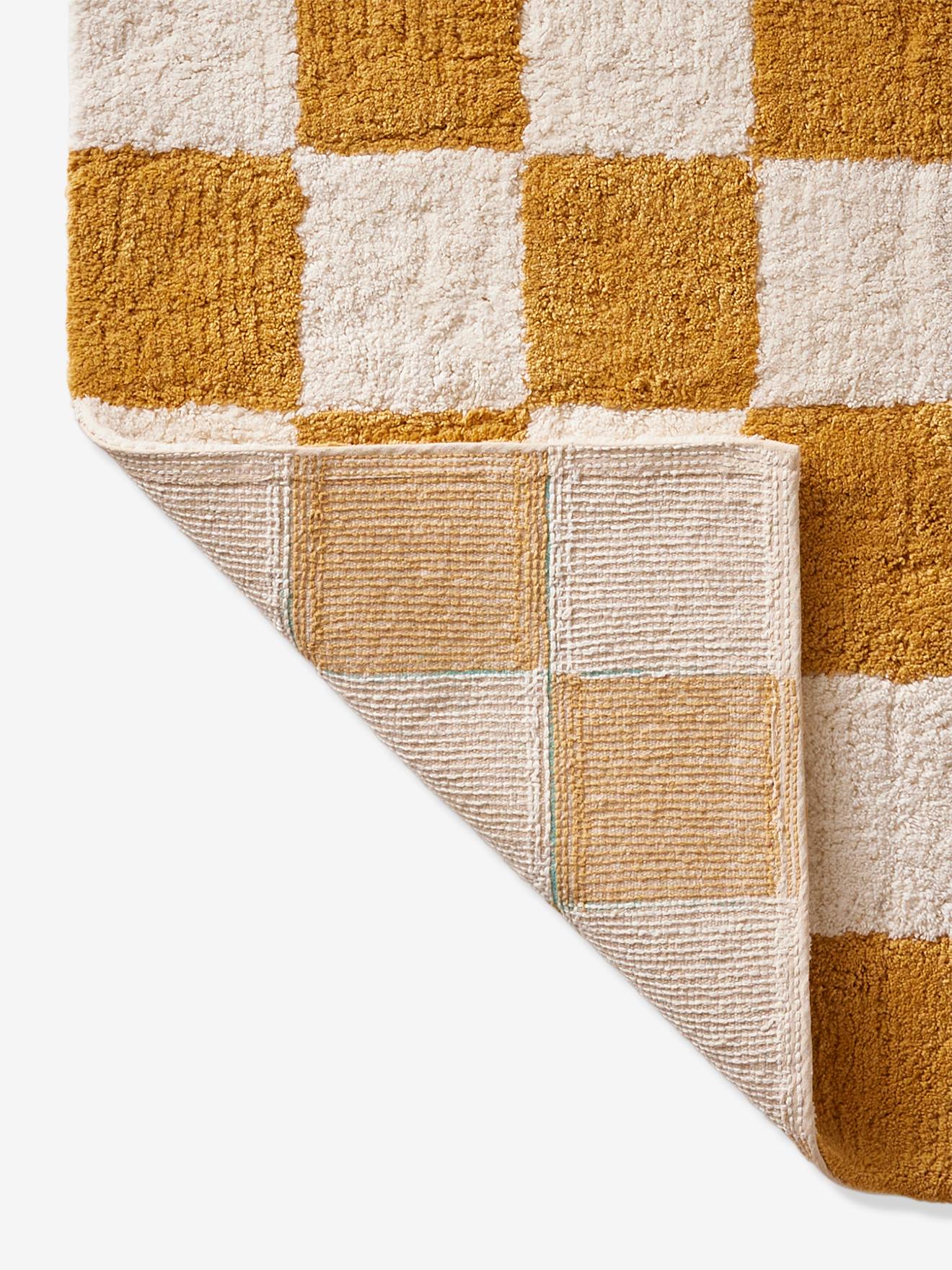 Thumbnail - Kinderzimmer Teppich DACKEL mit Schachbrettmuster