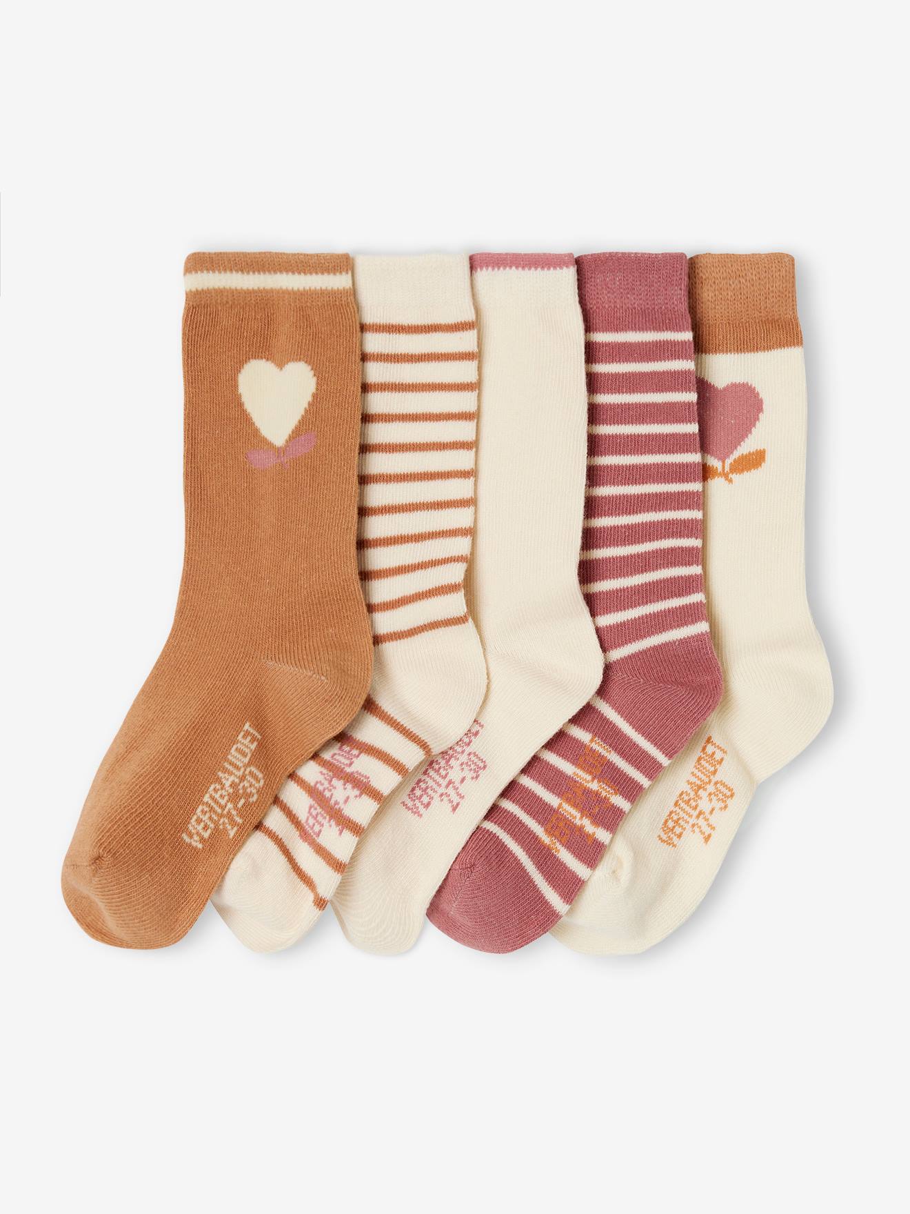 5er-Pack Mädchen Socken