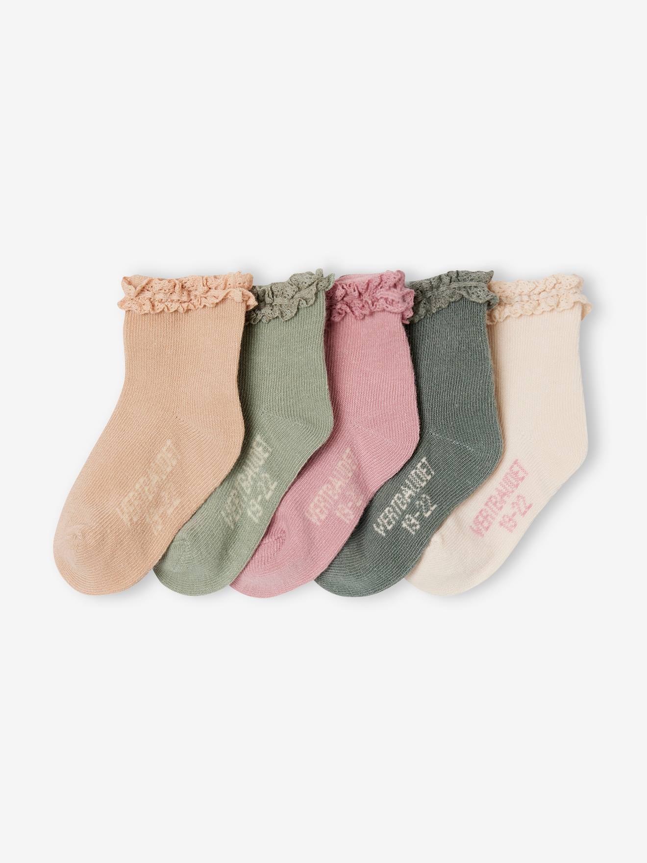 5er-Pack Baby Socken