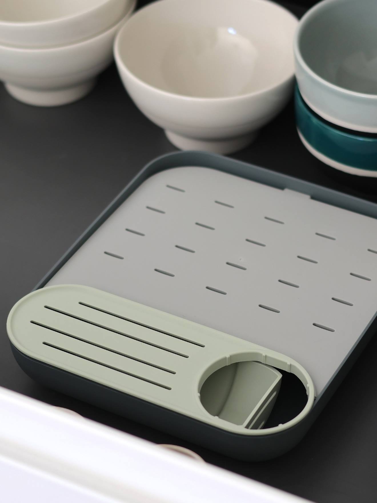 Thumbnail - Babyflaschen-Abtropfgestell WALD BEABA salbei