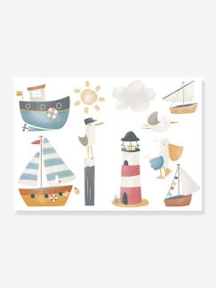 Kinderzimmer Wandsticker Sailors Bay LITTLE DUTCH  [numero-image]