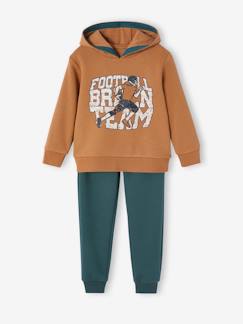 Jungenkleidung-Sportbekleidung-Jungen Sport-Set: Kapuzensweatshirt & Jogginghose