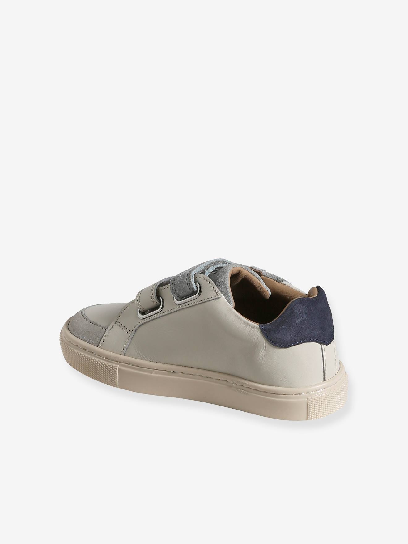 Thumbnail - Kinder Leder-Sneakers mit Klettverschluss