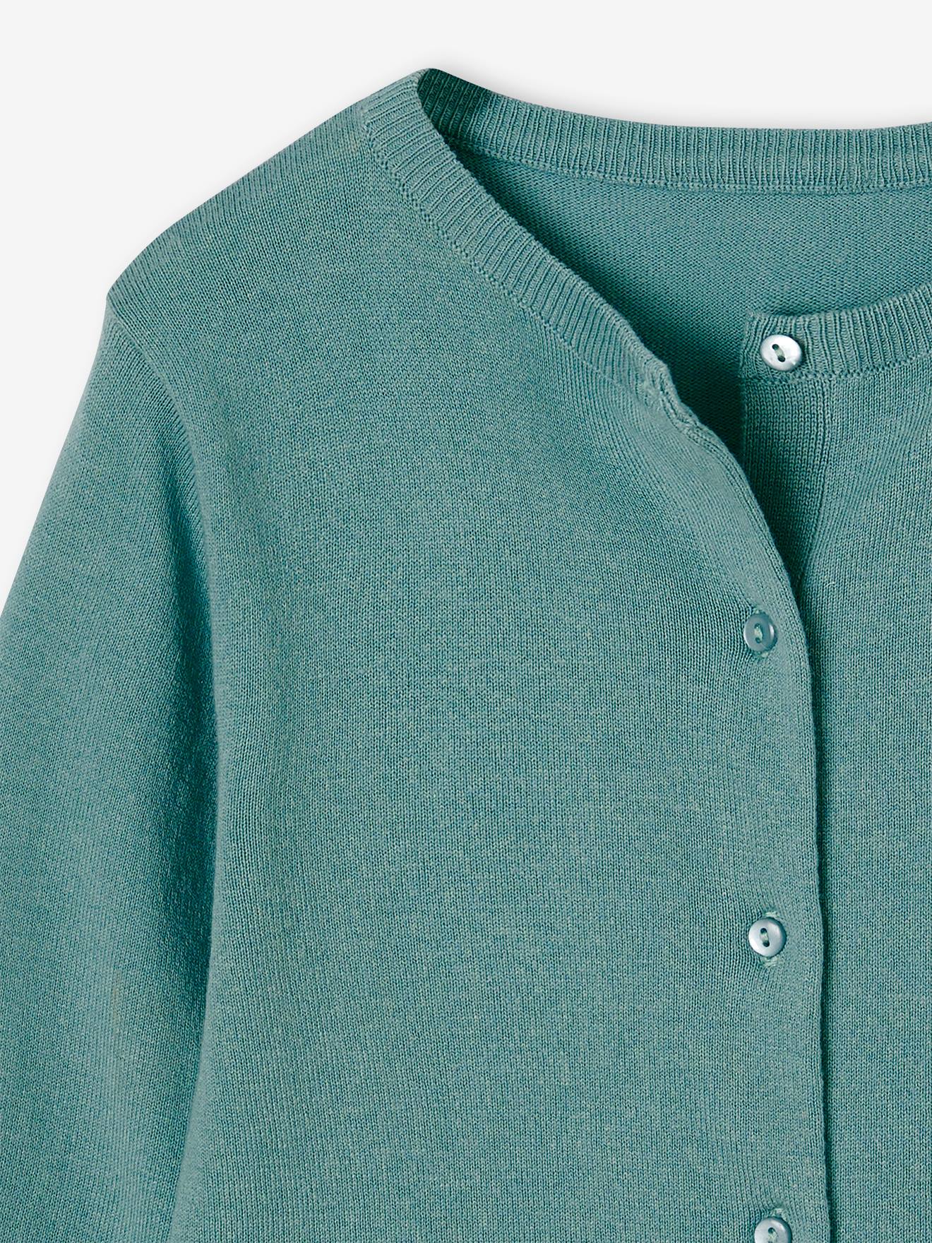 Thumbnail - Mädchen Strickjacke mit Glitzerherz BASIC