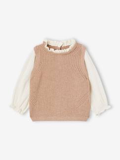 Baby Pullover mit 2-in-1-Effekt  [numero-image]