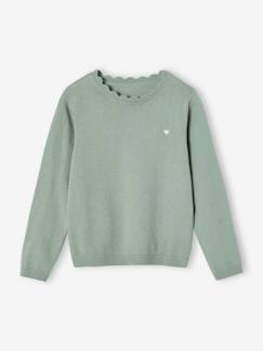 Maedchenkleidung-Pullover, Strickjacken & Sweatshirts-Pullover-Personalisierbarer Mädchen Pullover BASIC Oeko-Tex